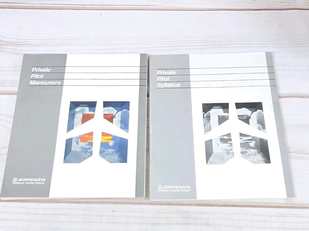 Jeppesen Private Pilot Maneuvers And Syllabus Aviation Regulation Books Training